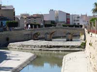 Charles III Bridge Over the River Segura Rojales